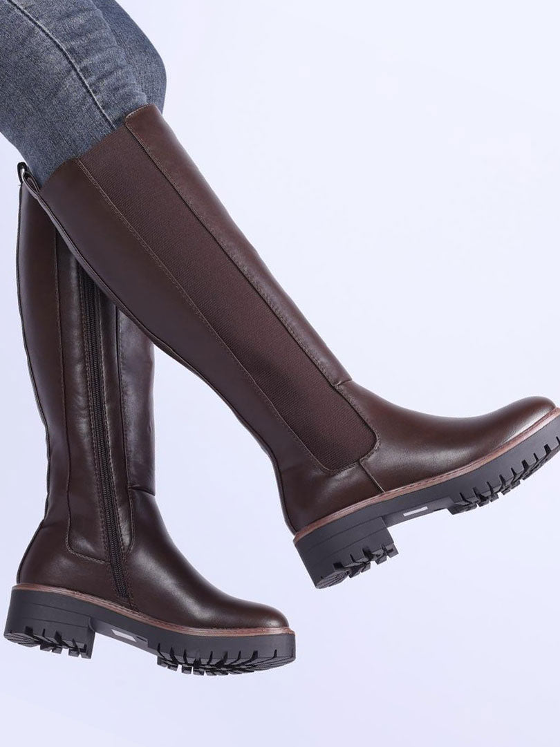 Galina - Støvler med elastik i skaftet (bestseller)