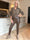 Agniia - Stilfulde leggings i læderlook med fine guldknapper foran