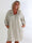 Amidala Check - Elegant ternet plus size tunikakjole i viskose