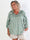 Amidala Shirt - Stribet plus size tunika i let viskoseblanding med smukke ballonærmer