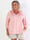 Amidala Shirt - Stribet plus size tunika i let viskoseblanding med smukke ballonærmer