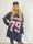 Andrea Long Sleeve - Joggingkjole i viskoseblanding med sporty baseball-inspireret design