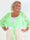 Andromeda - Sød kort plus size blonde cardigan