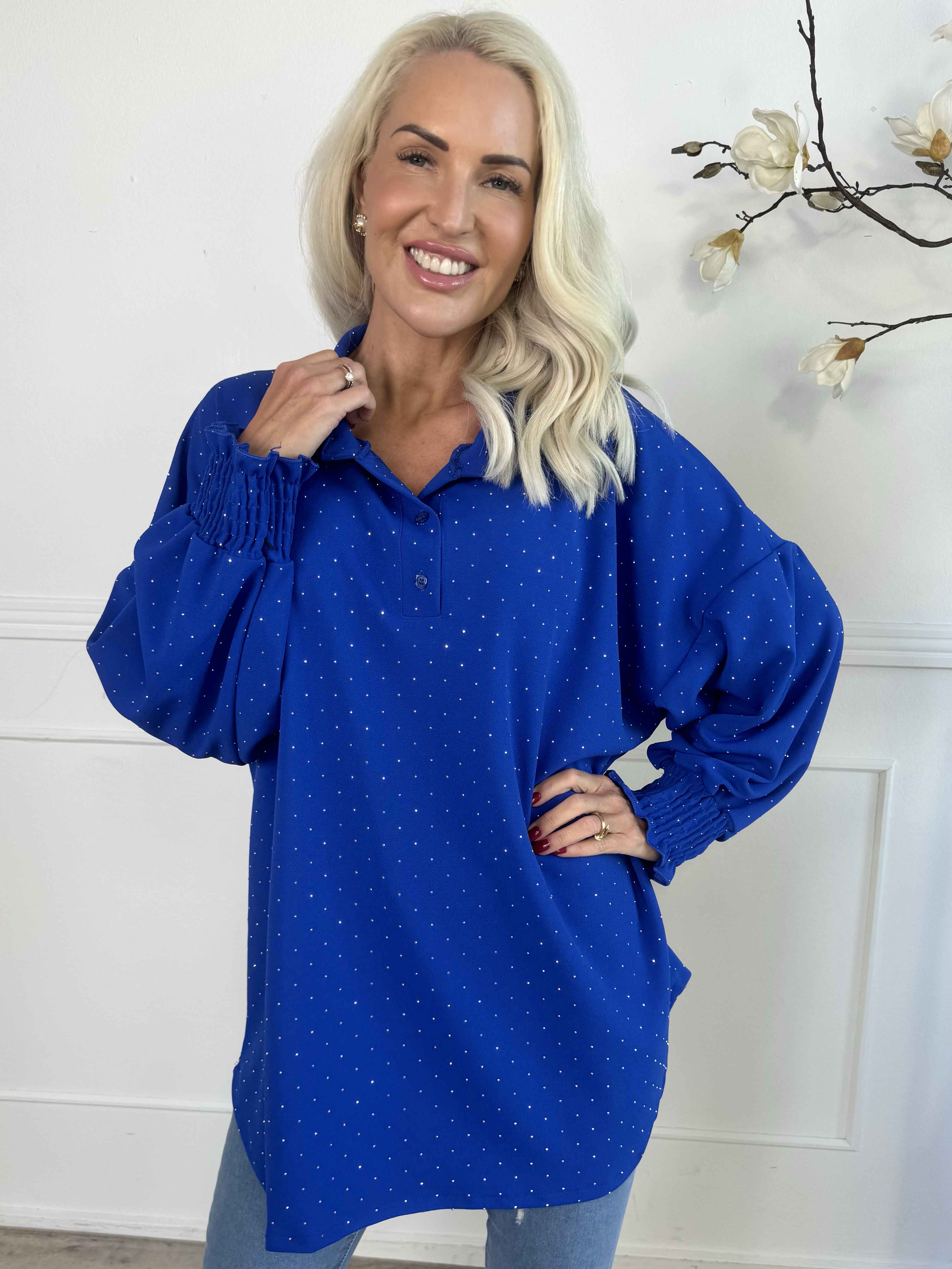 Aria - Tunika pyntet med similisten og smock ved ærmet