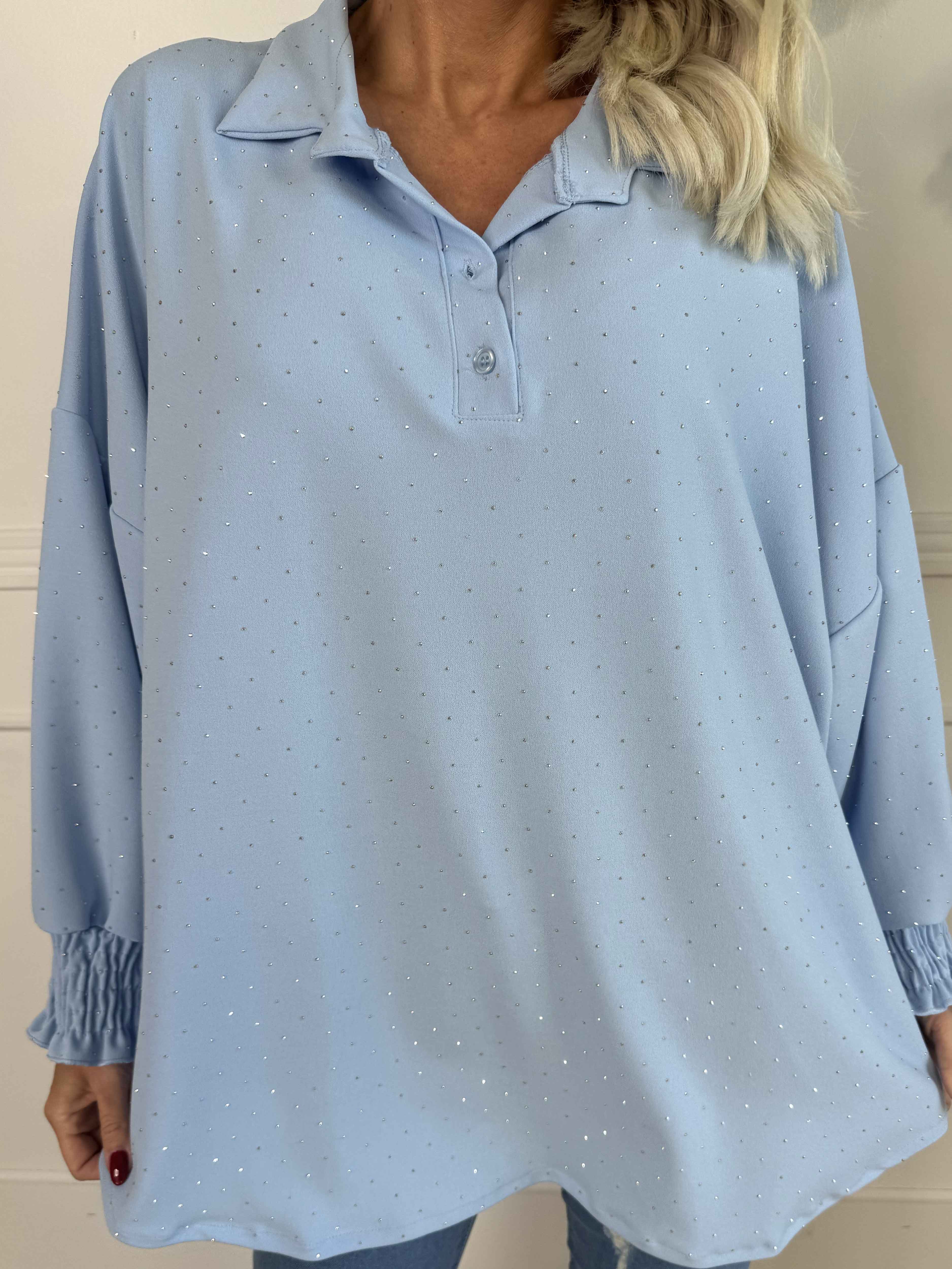 Aria - Tunika pyntet med similisten og smock ved ærmet