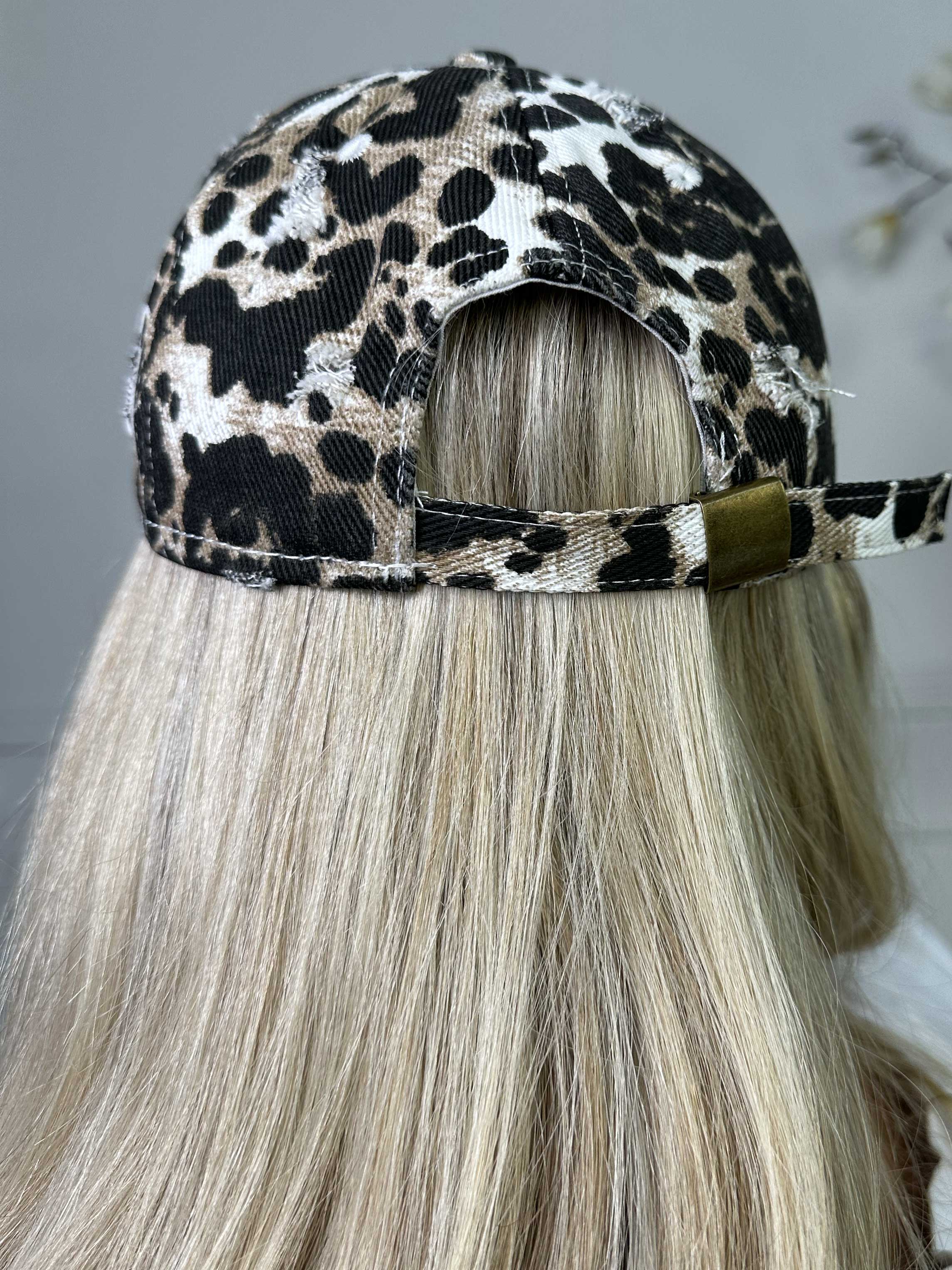 Ava - Kasket med leopardprint