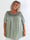 Batilda - Feminin plus size tunika i viskose med blondedetaljer