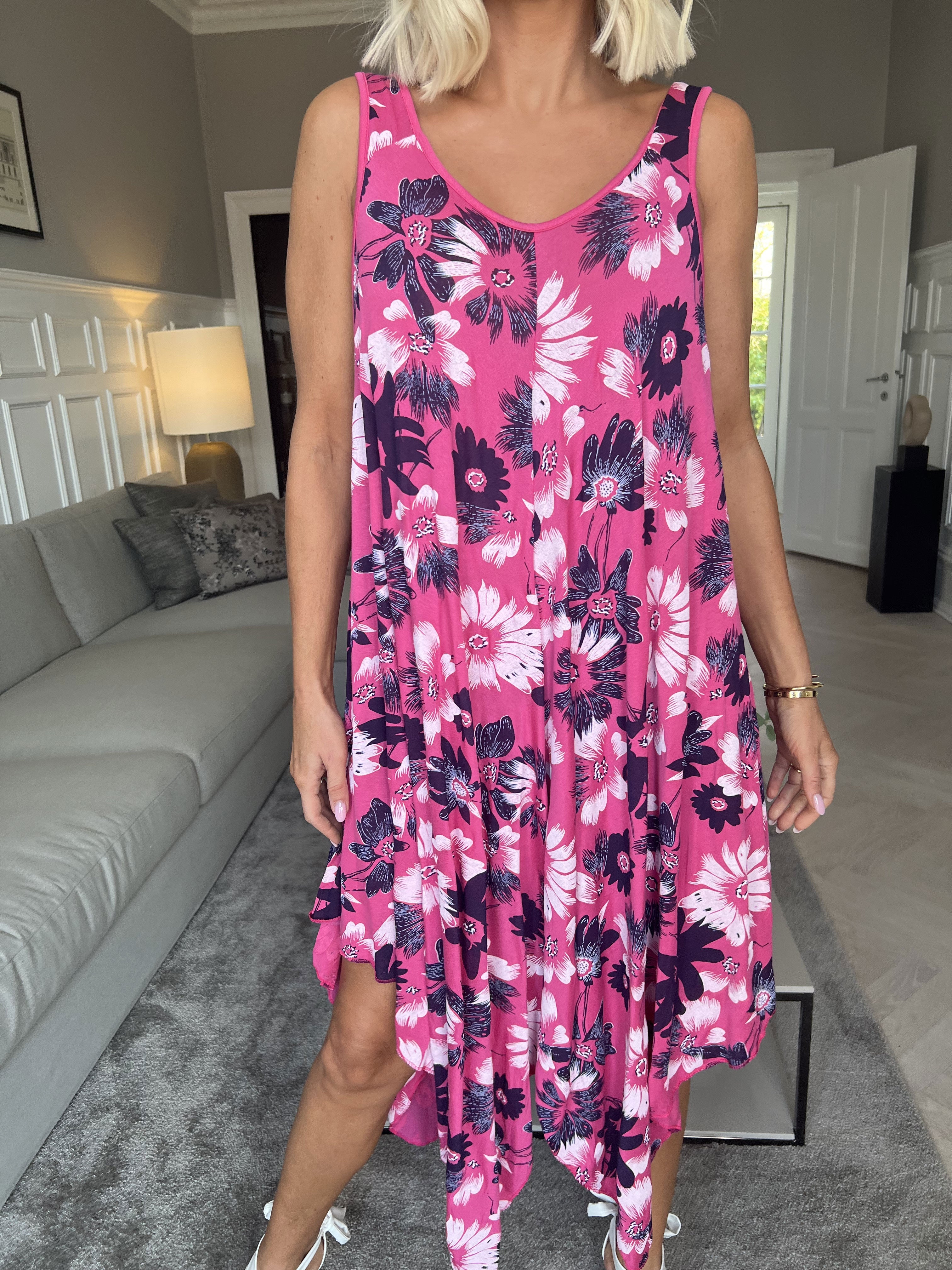 Blair - Luftig kjole i viskose med blomsterprint