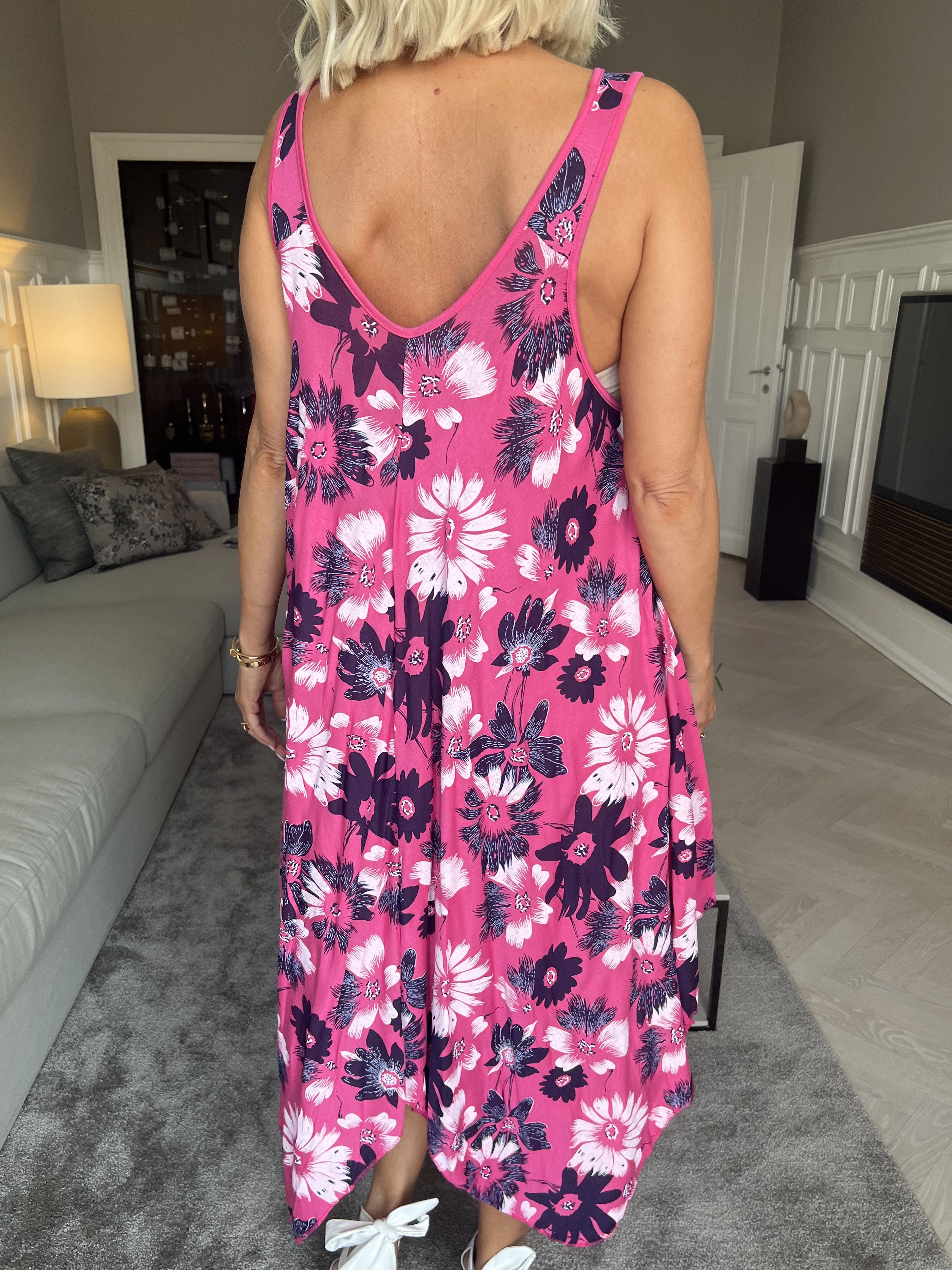 Blair - Luftig kjole i viskose med blomsterprint