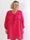 Catalina - Plus size tunikakjole i viskose med flæser og sløjfer