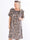 Chili Leo Sleeveless Dress - Plus size kjole i leopardprint med flæser