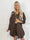 Clara Dress - Ensfarvet skjortekjole i viskose og hør