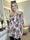 Claudia Flower - Tunika med blomsterprint og lynlås