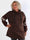 Debbie Hoodie - Plus size hoodie med strikærmer