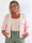 Diana - Hæklet plus size bomulds cardigan med sommermotiver