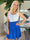 Diddi - Plisseret shorts med elastikkant i livet