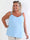 Dinah - Plus size top med dekorative guldspænder ved stropperne