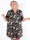 Ebba Butterfly - Elastisk plus size kjole med sommerfugle