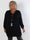Estelle - Plus size strikkjole med feminin v-udskæring