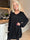 Estelle - Oversized strikkjole med feminin v-udskæring