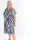 Evie Zebra - Plus size tunikakjole i elastisk stof med zebraprint