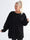 Fenya - Plus size sweatshirt detaljeret med blødt plys