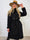 Sharpay Coat - Plus size trenchcoat med bindebånd