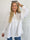 Diva Plain - Plus size tunikaskjorte i blødt musselin-stof