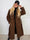 Sharpay Coat - Plus size trenchcoat med bindebånd