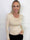 Othilia - Blød langærmet basis bluse