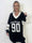 Tiane - Sporty strikkjole med motiv foran