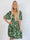 Pams Butterfly Short - Elastisk kjole med sommerfugleprint