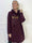 Perrine - Hoodiekjole med VOGUE tryk med lommer