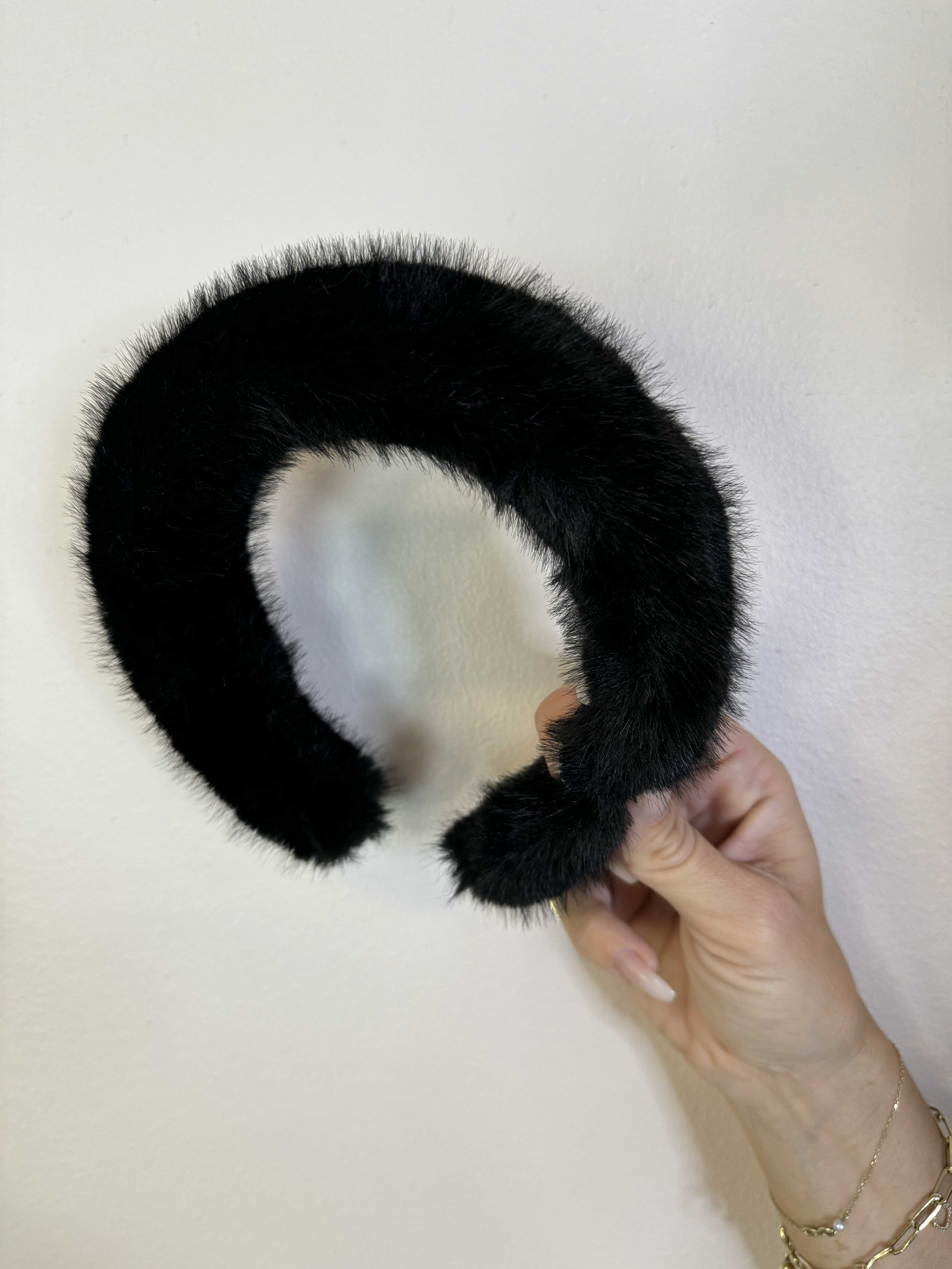 Bloom - Hårbøjle med faux fur