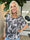 Miracle Butterfly - T-shirt med leopardprint, sommerfugl og elastik i bunden for et loose look