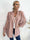 Kata Lace - Oversized blazer med blondeærmer