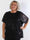 Aude - Plus size tunika med asymmetrisk pailletlag