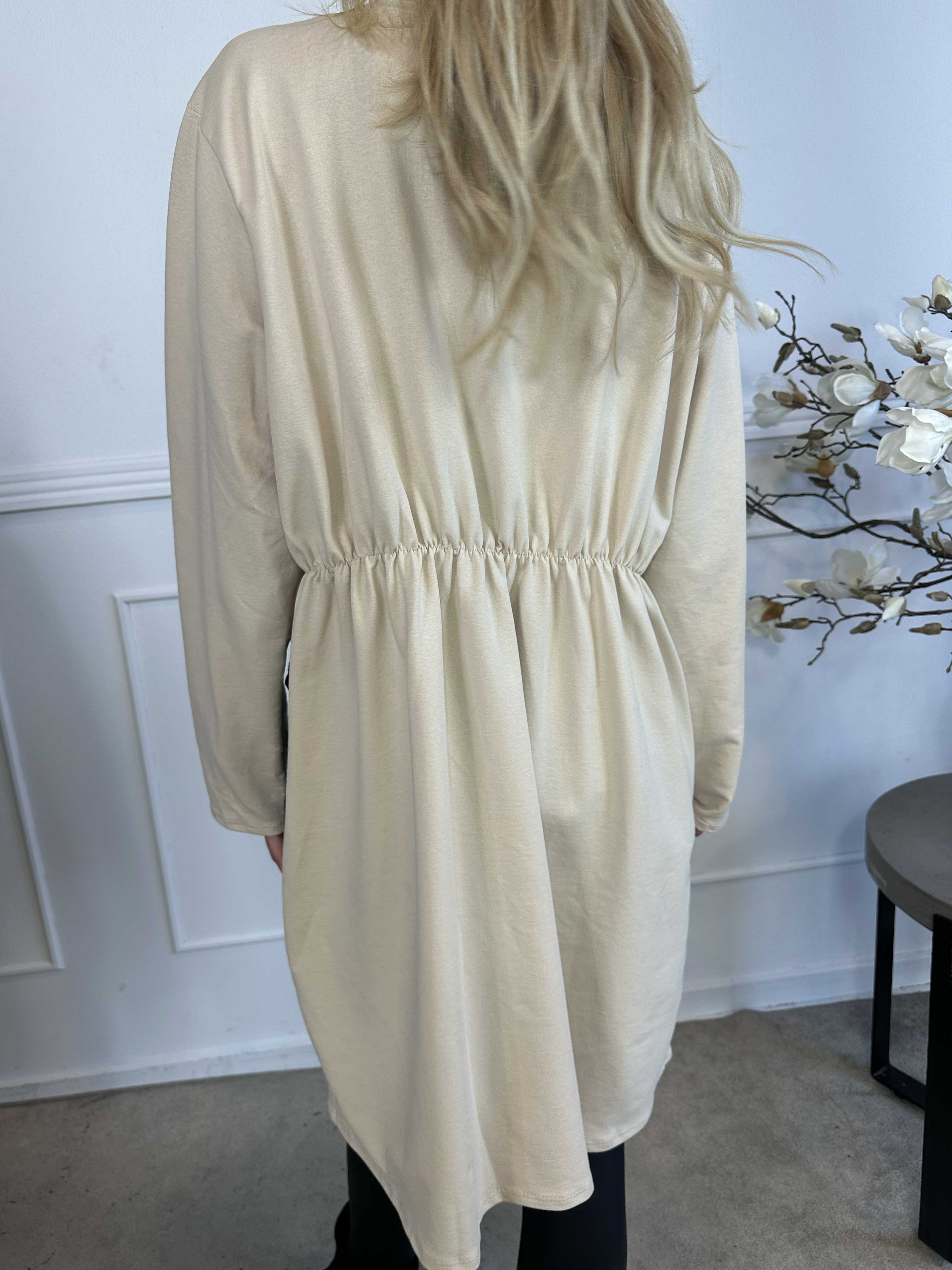 Micha - Kjole i bomuld pyntet med pailletter