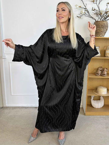 Winnie - Lang elegant tunikakjole med similisten