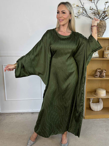 Winnie - Lang elegant tunikakjole med similisten