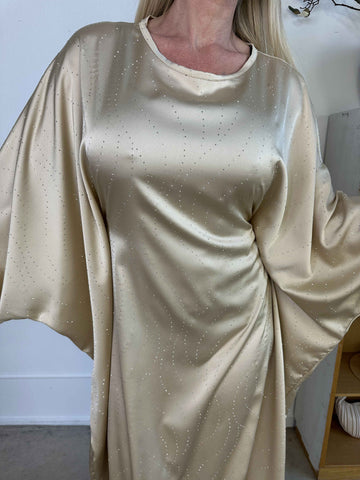 Winnie - Lang elegant tunikakjole med similisten