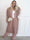 Annah Teddy - Oversized frakke i blødt teddy-stof med tydelige syninger og store lommer