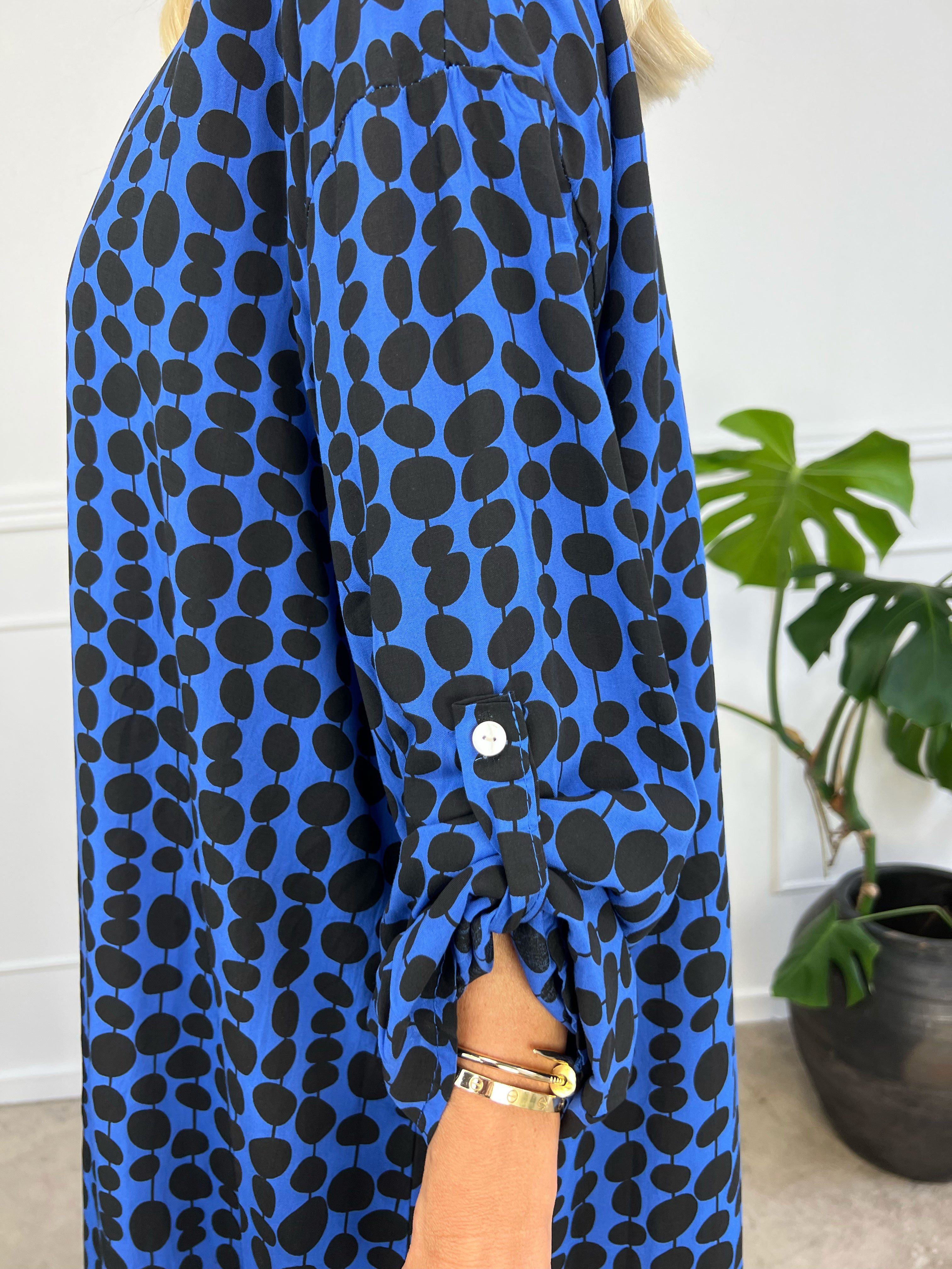 Dido - Sød let tunikakjole i viskose med prikker