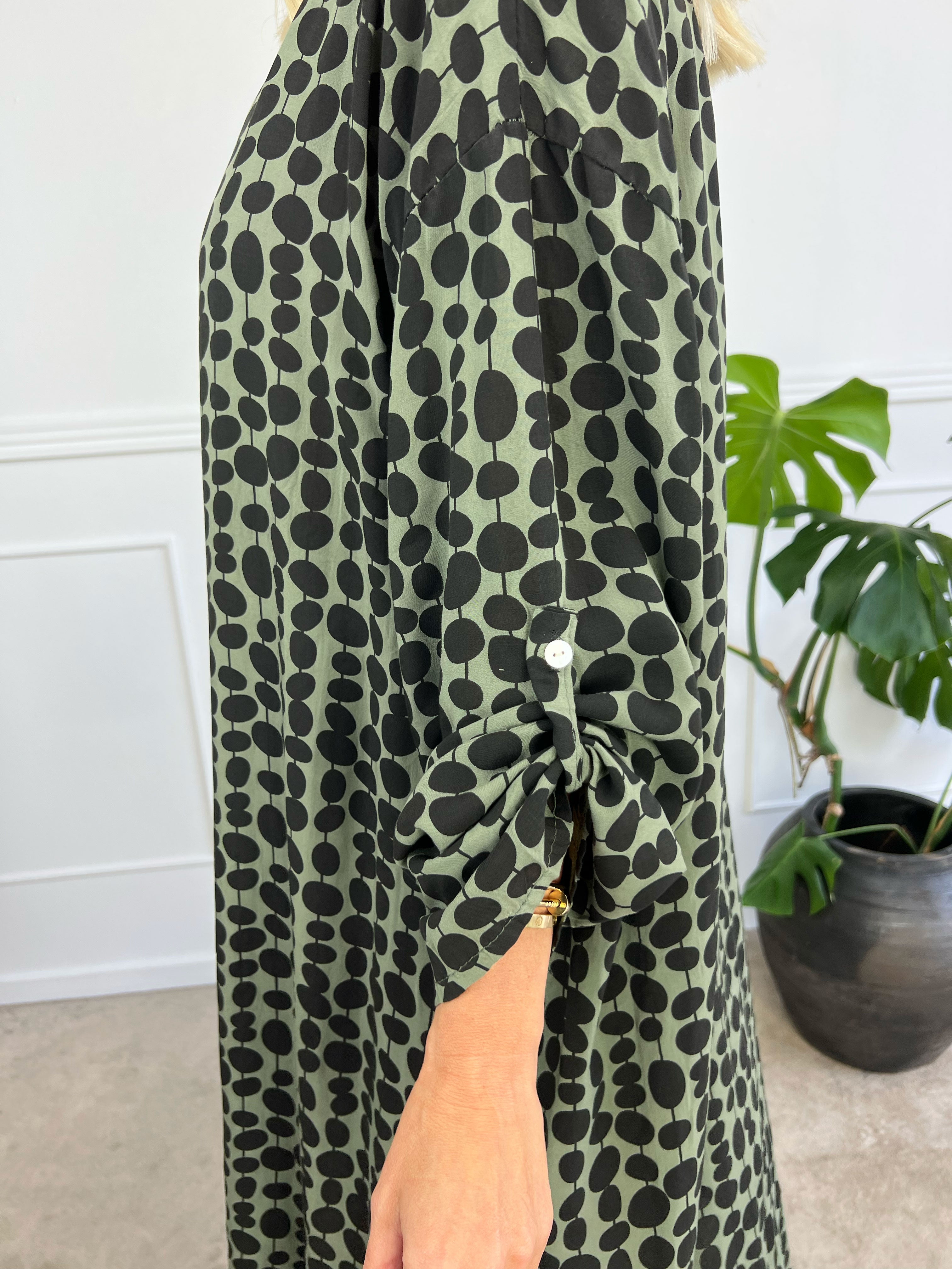 Dido - Sød let tunikakjole i viskose med prikker