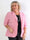 Lanthe Plain - Stilren ensfarvet plus size blazer
