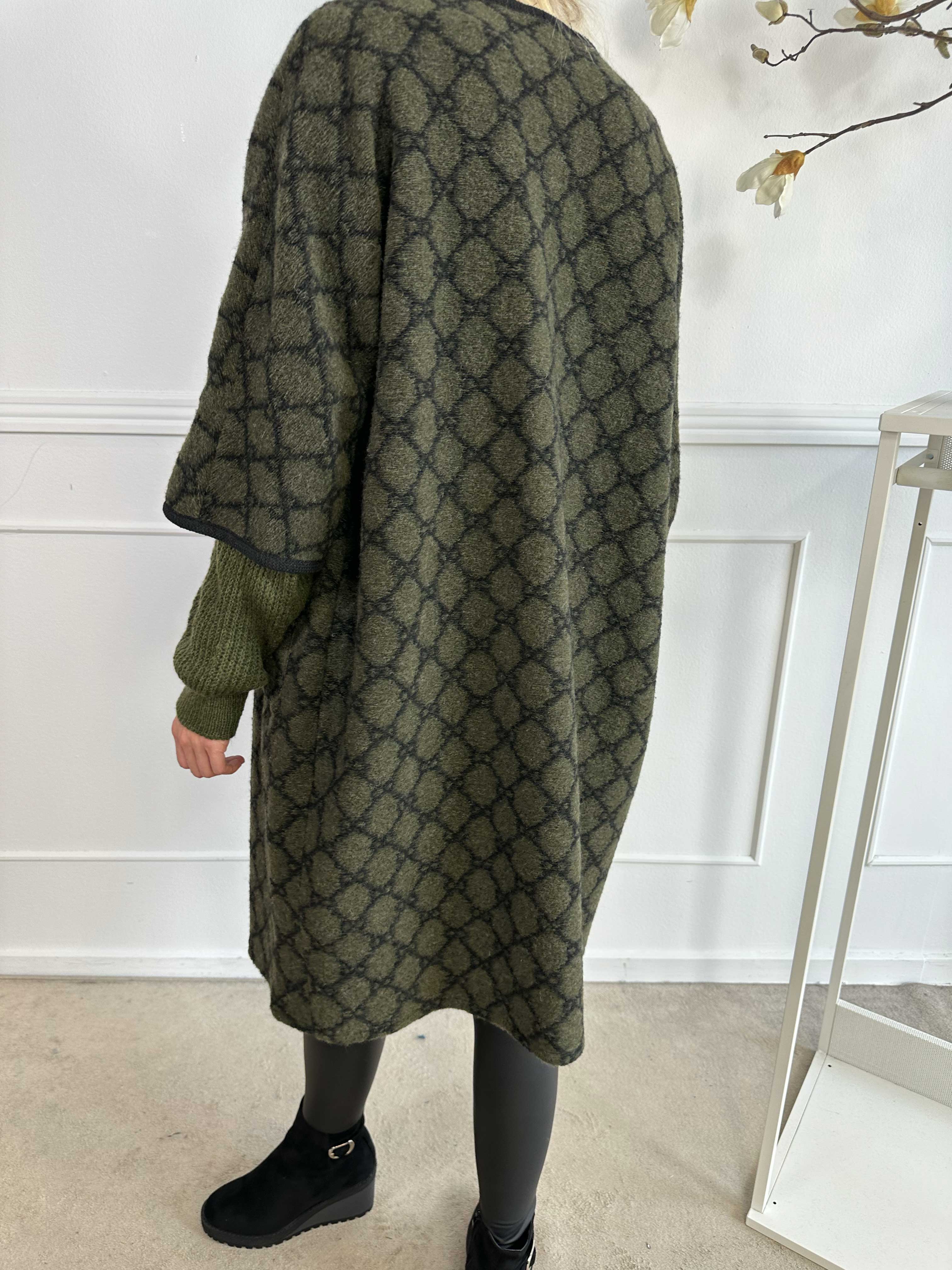 Arianna - Mønstret frakke