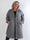Sharpay Coat - Plus size trenchcoat med bindebånd