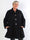 Yalena - Klassisk plus size frakke i A-facon med lommer