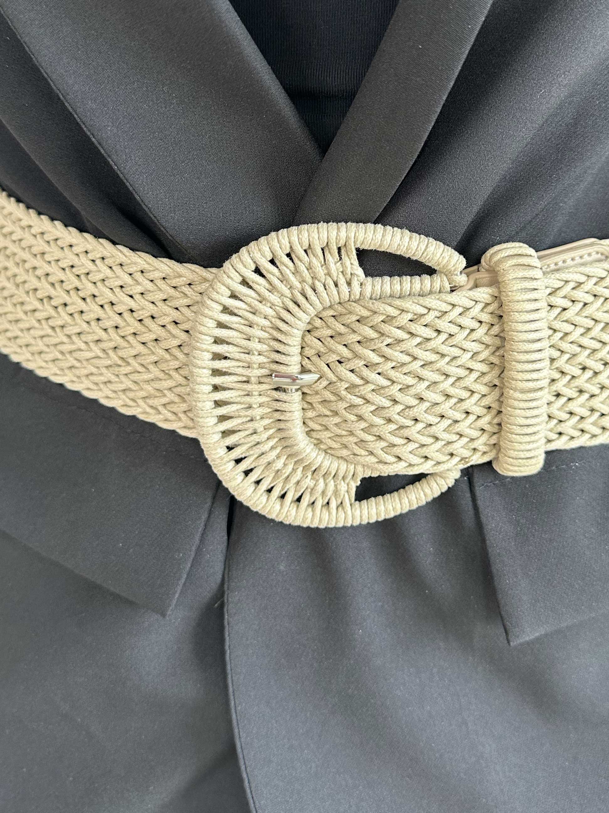 Nidia - Bredt flettet bælte