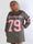 Andrea Long Sleeve - Plus size kjole i viskoseblanding med sporty baseball-inspireret design